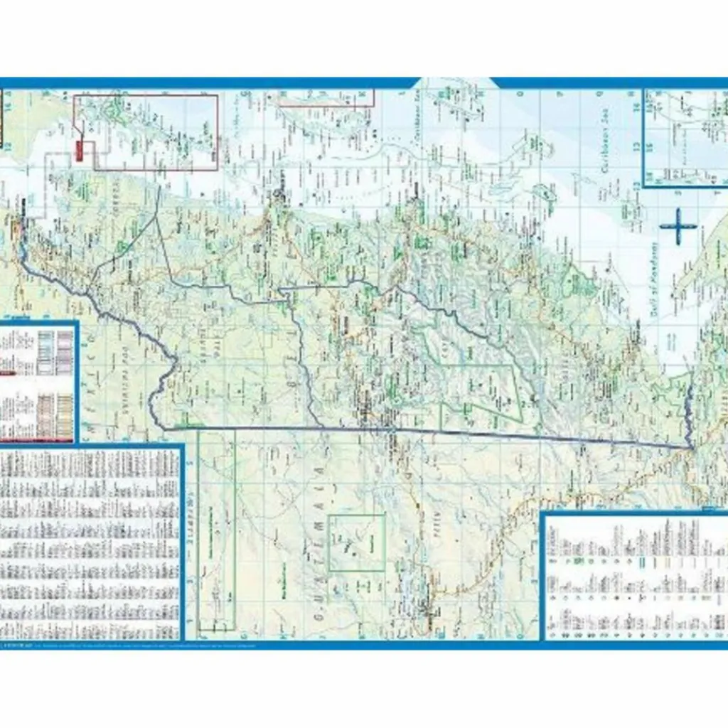 Straßenkarten|Straßenkarten*BELIZE 1:500 000 - Karte