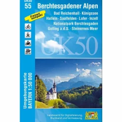 Wanderkarten Und Winterkarten|Wanderkarten Und Winterkarten*BERCHTESGARDENER ALPEN 1 : 50 000 (UK50-55)