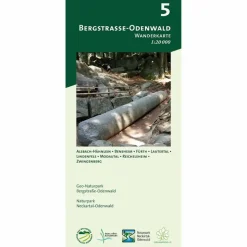 BERGSTRAßE-ODENWALD 1:20.000 - Wanderkarte^ Wanderkarten Und Winterkarten|Wanderkarten Und Winterkarten