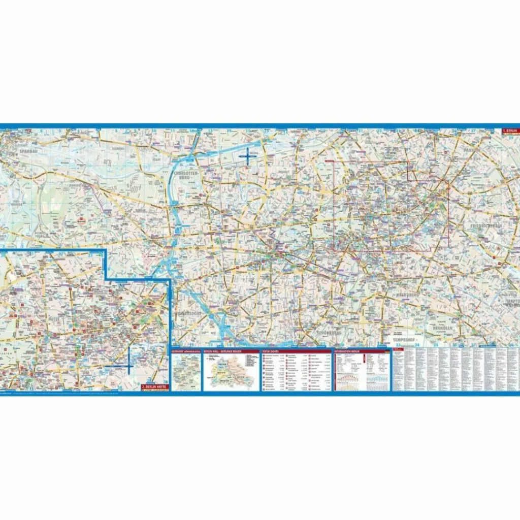 Stadtpläne*BERLIN 1 : 11 500 / 1 : 18 000 - Stadtplan