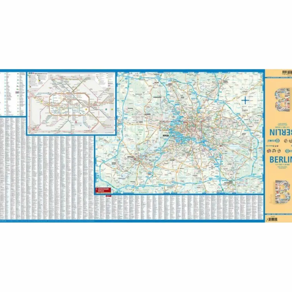 Stadtpläne*BERLIN 1 : 11 500 / 1 : 18 000 - Stadtplan