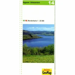 Wanderkarten Und Winterkarten|Wanderkarten Und Winterkarten*BIGGESEE - SÜDSAUERLAND 1:25.000 BLATT 14 - Wanderkarte
