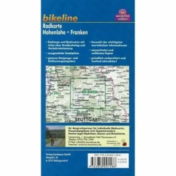 BIKELINE RADKARTE HOHENLOHE - FRANKEN 1 - Fahrradkarte^ Fahrradkarten|Fahrradkarten