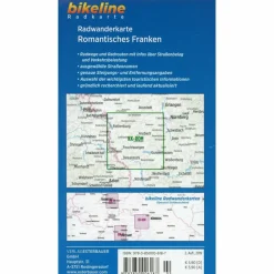 BIKELINE RK ROMANTISCHES FRANKEN - Fahrradkarte^ Fahrradkarten|Fahrradkarten