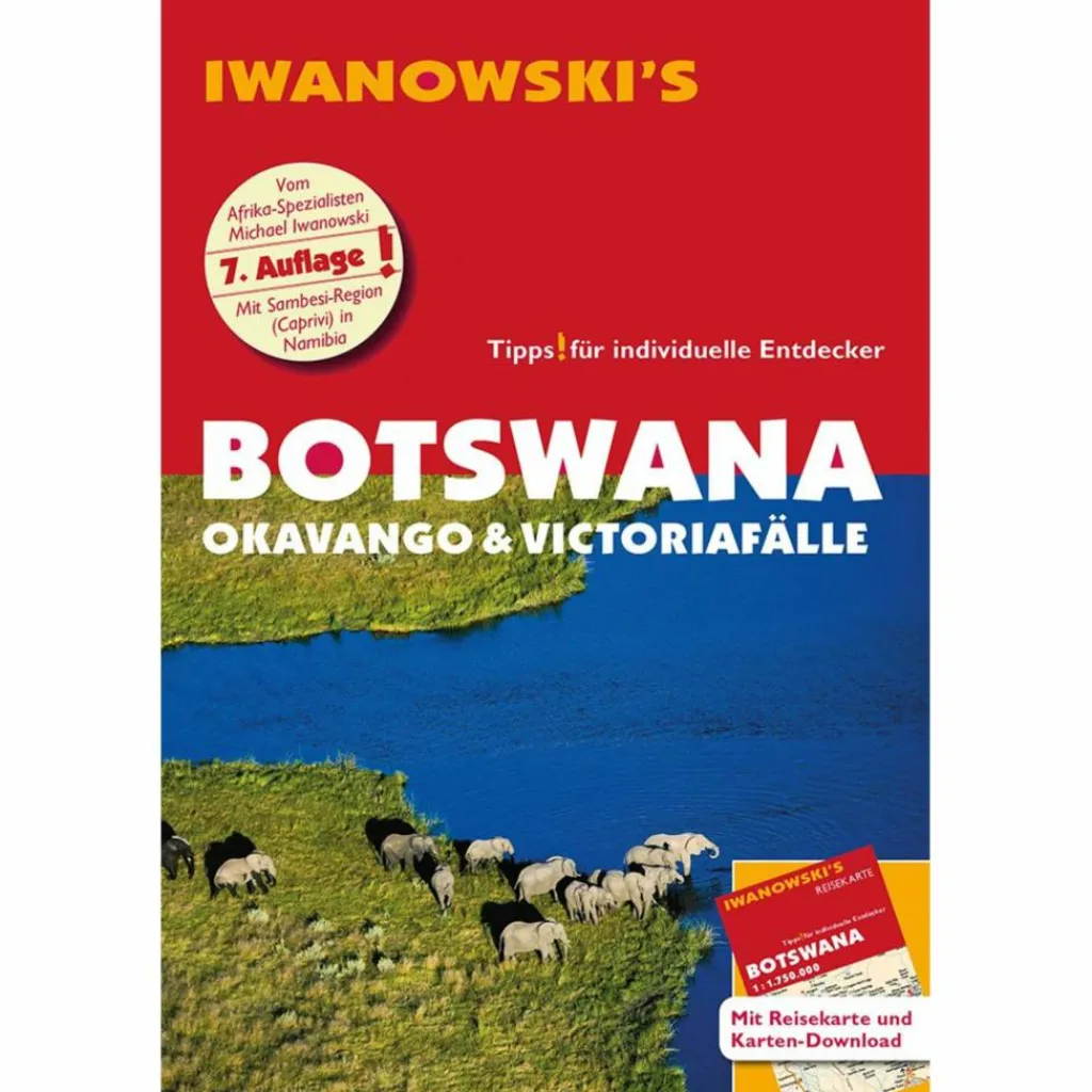 BOTSWANA - OKAVANGO & VICTORIAFÄLLE^ Reiseführer Afrika