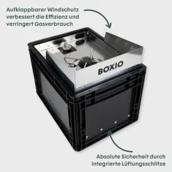 BOXIO Campingkocher*COOK - Gaskocher