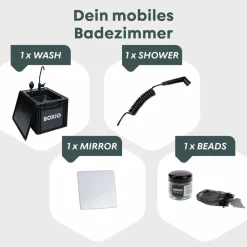BOXIO Hygiene Und Körperpflege*WASH PLUS - Outdoor Dusche