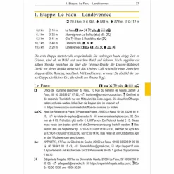 BRETAGNE: ZÖLLNERPFAD GR 34 VON LE FAOU BIS AUDIERNE - Wanderführer^ Wanderführer