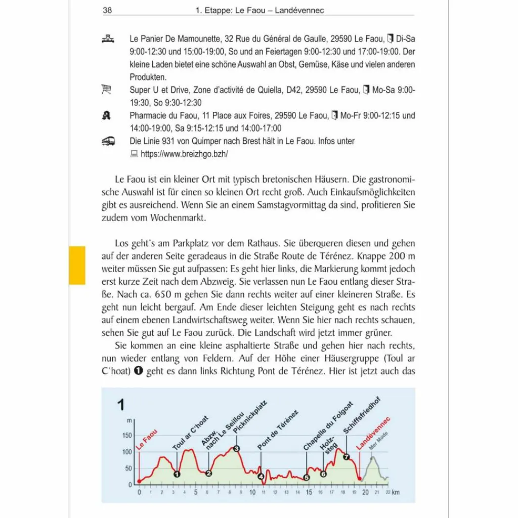 BRETAGNE: ZÖLLNERPFAD GR 34 VON LE FAOU BIS AUDIERNE - Wanderführer^ Wanderführer
