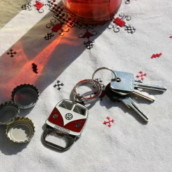 BRISA Schlüsselanhänger*VW T1 BUS SCHLÜSSELANHÄNGER MIT FLASCHENÖFFNER IN SICHTVERPA - Schlüsselanhänger