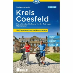 Fahrradkarten|Fahrradkarten*BVA RADWANDERKARTE KREIS COESFELD 1:50.000 MIT KNOTENPUNKTEN - Fahrradkarte