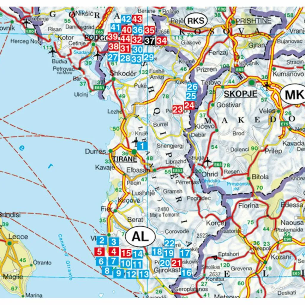 BVR ALBANIEN - Wanderführer^ Wanderführer