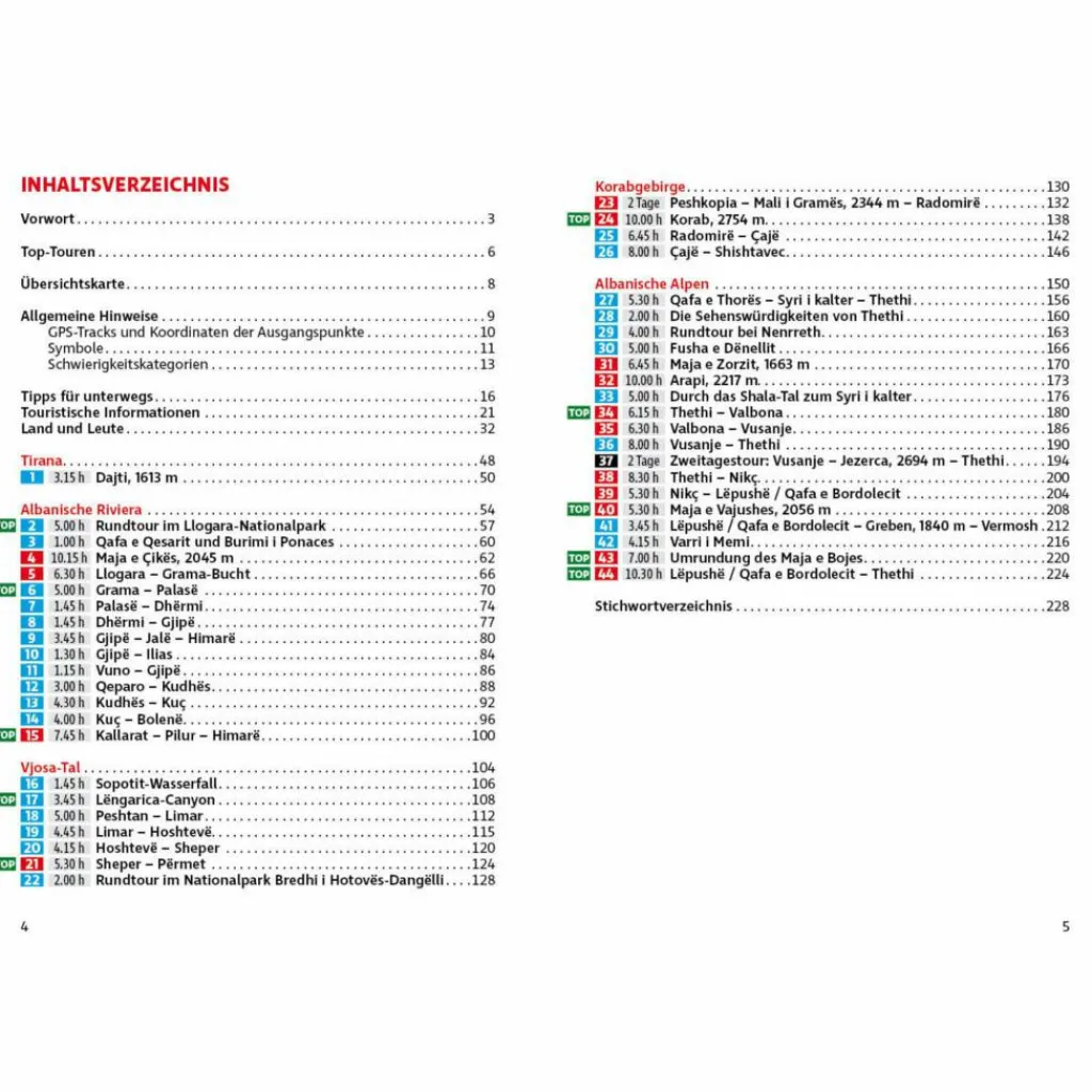 BVR ALBANIEN - Wanderführer^ Wanderführer