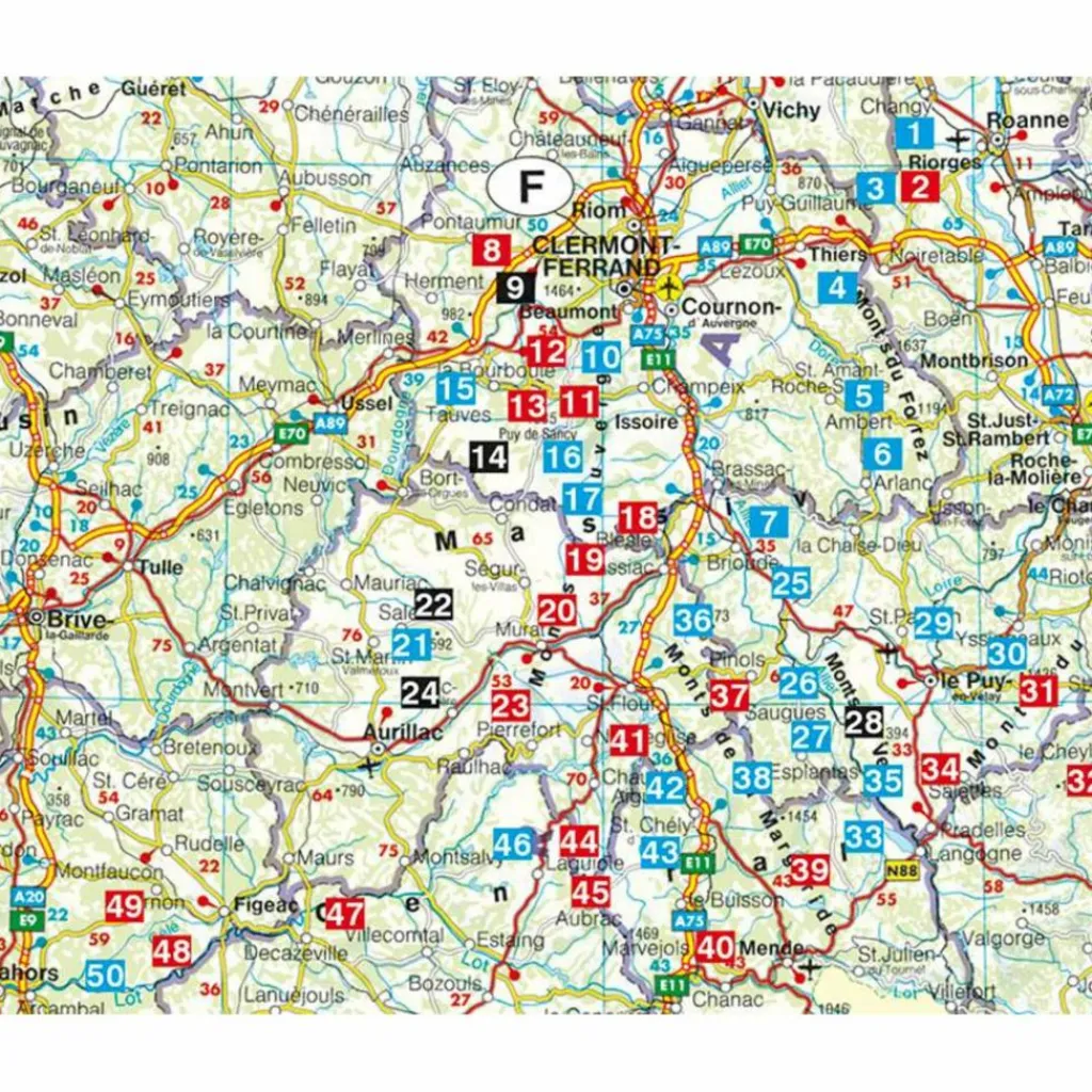 BVR AUVERGNE - Wanderführer^ Wanderführer