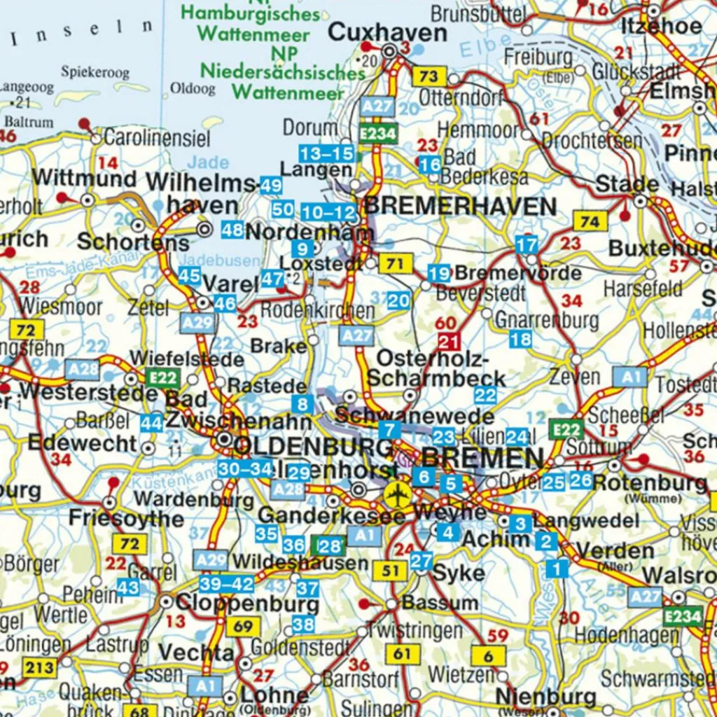 BVR BREMEN - OLDENBURG - Wanderführer^ Wanderführer