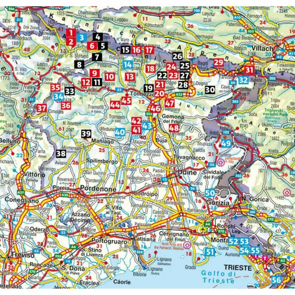 Wanderführer*BVR FRIAUL-JULISCH VENETIEN - Wanderführer