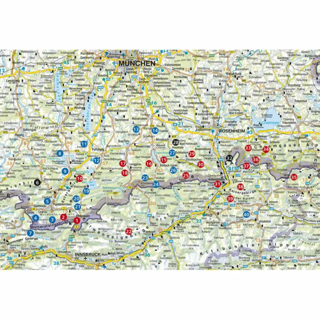 Wanderführer*BVR GENUSSTOUREN IN DEN MÜNCHNER BERGEN - Wanderführer