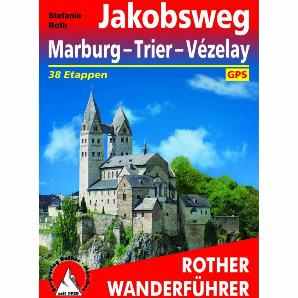 BVR JAKOBSWEG MARBURG - TRIER - VÉZELAY - Wanderführer^ Wanderführer