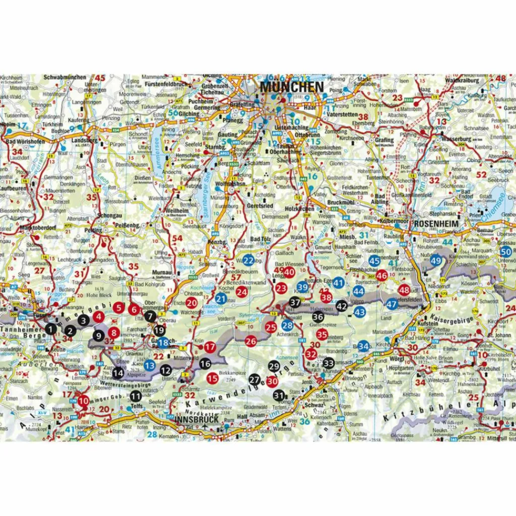 BVR MÜNCHNER WANDERBERGE - Wanderführer^ Wanderführer