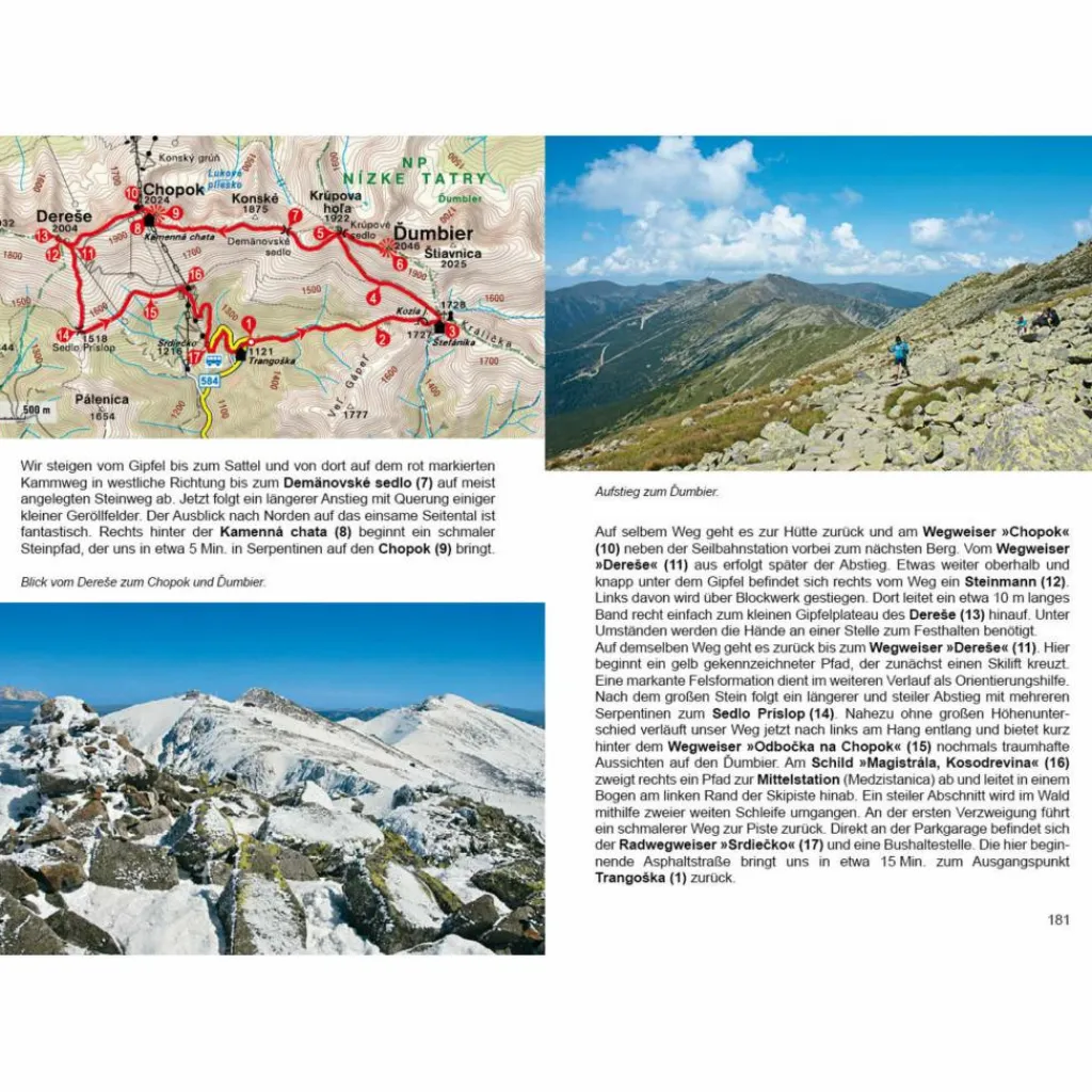 Wanderführer*BVR NIEDERE TATRA UND SLOWAKISCHES PARADIES - Wanderführer