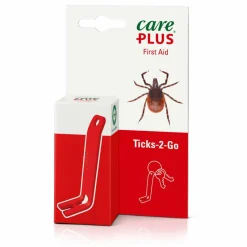 Care Plus Schlüsselanhänger|Insektenschutzmittel*TICK'S-2-GO - Zeckenzange