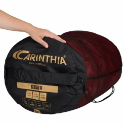 Carinthia G 350X LINKS - Winterschlafsack^ Kunstfaserschlafsäcke|Winterschlafsäcke