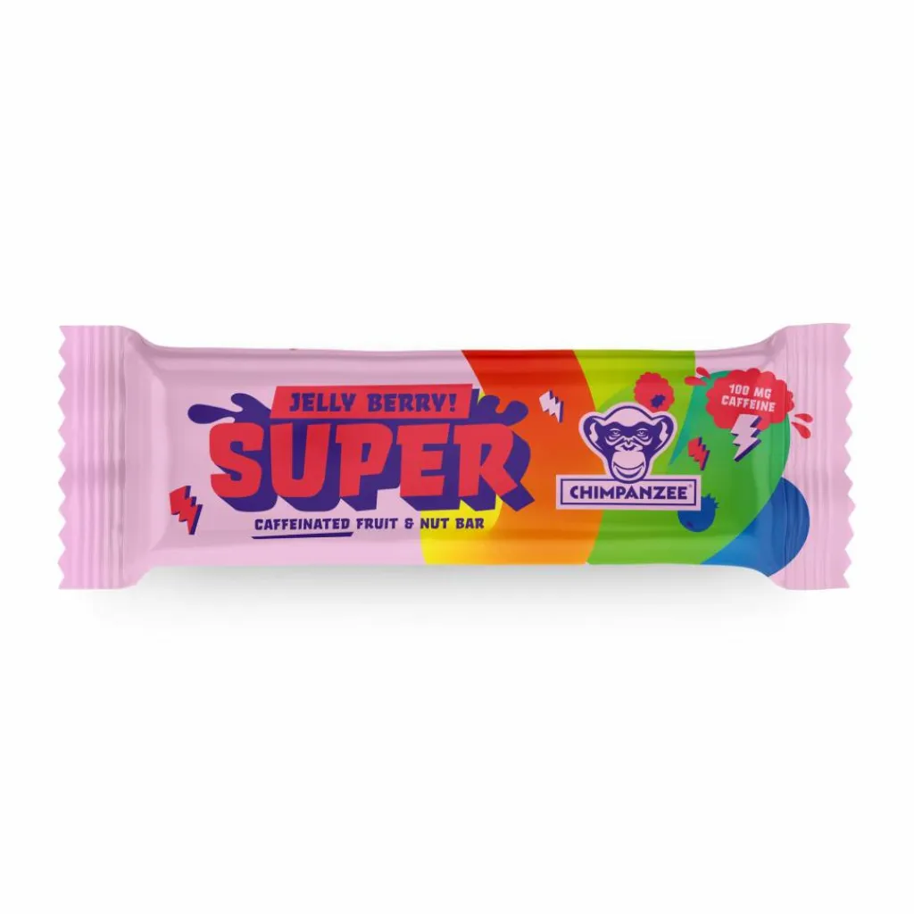 Chimpanzee SUPER BAR JELLY BERRY CAFFEINE - Energieriegel^ Verpflegung
