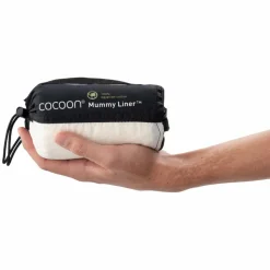 Cocoon MUMMYLINER - ÄGYPTISCHE BAUMWOLLE - Schlafsack Inlett^ Hüttenschlafsäcke Und Inletts