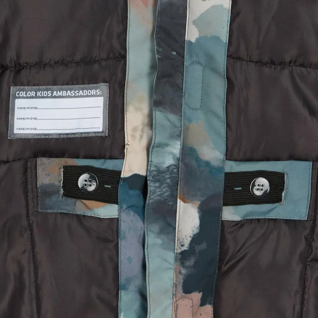 Color Kids COVERALL - AOP Kinder - Schneeanzug^Kinder Kinderoveralls