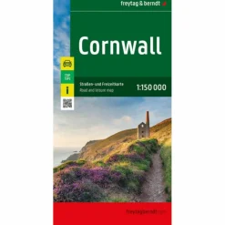 CORNWALL, STRAßEN- UND FREIZEITKARTE 1:150.000 - Straßenkarte^ Straßenkarten|Straßenkarten