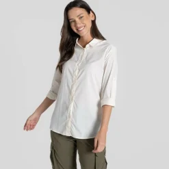 Damen Craghoppers Hemden*NOSILIFE FREEDA LONG SLEEVED SHIRT Damen - Mückenabweisende Kleidung