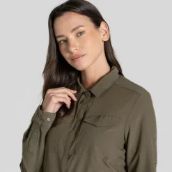 Damen Craghoppers Hemden*NOSILIFE PRO LONG SLEEVED SHIRT III Damen - Outdoor Bluse