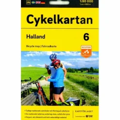 Fahrradkarten|Fahrradkarten*CYKELKARTAN BLAD 6 HALLAND 1:90000 - Fahrradkarte