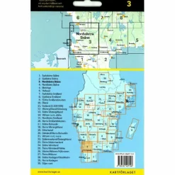 Fahrradkarten|Fahrradkarten*CYKELKARTAN BLAD 3 NORDVÄSTRA SKÅNE 1:90000 - Fahrradkarte