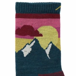 Darn Tough SUNSET LEDGE MICRO CREW LIGHTWEIGHT WITH CUSHION Damen - Wandersocken^Damen Socken