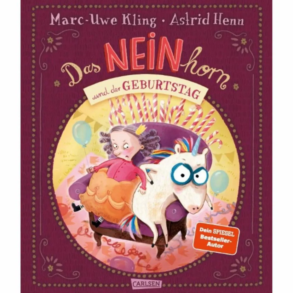 Kinder Bilderbücher|Kinderbücher Und Jugendbücher*DAS NEINHORN UND DER GEBURTSTAG - Kinderbuch