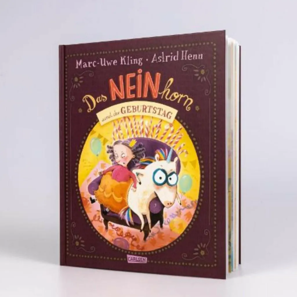 Kinder Bilderbücher|Kinderbücher Und Jugendbücher*DAS NEINHORN UND DER GEBURTSTAG - Kinderbuch