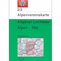 Wanderkarten Und Winterkarten|Wanderkarten Und Winterkarten*DAV 2/2 ALLGÄUER/LECHTALER ALPEN - Wanderkarte