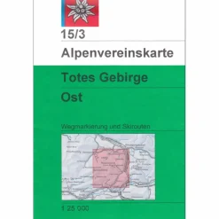 Wanderkarten Und Winterkarten|Wanderkarten Und Winterkarten*DAV 15/3 TOTES GEBIRGE OST - Wanderkarte