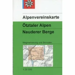 DAV 30/4 ÖTZTALER ALPEN 1:25T - Wanderkarte^ Winterkarten|Wanderkarten Und Winterkarten