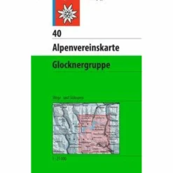 Winterkarten|Wanderkarten Und Winterkarten*DAV ALPENVEREINSKARTE 40 GLOCKNERGRUPPE - Wanderkarte