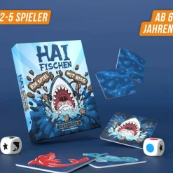Denkriesen - HAIFISCHEN - 'EIN SPIEL MIT BISS' - Reisespiel^Kinder Kinderreisespiele Und Spielzeug