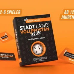 Denkriesen STADT LAND VOLLPFOSTEN - LEVELS - CLASSIC EDITION - 'INTELLI - Reisespiel^Kinder Reisespiele|Kinderreisespiele Und Spielzeug