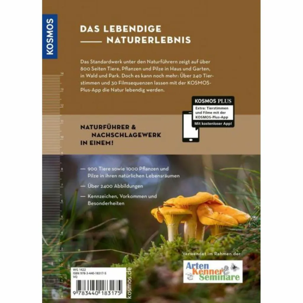 DER GROßE KOSMOS-NATURFÜHRER TIERE UND PFLANZEN - Sachbuch^ Tiere, Pflanzen Und Garten