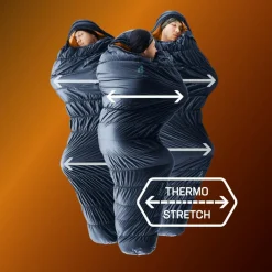 Deuter EXOSPHERE +4C/39F - Kunstfaserschlafsack^ Kunstfaserschlafsäcke|Sommerschlafsäcke