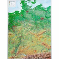 DEUTSCHLAND 1 : 1 200 000 - Karte^ Wandkarten Und Poster