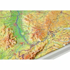 Wandkarten Und Poster*DEUTSCHLAND 1 : 1 200 000 MIT ALUMINIUM - Wand Karte