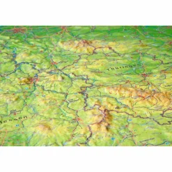 Wandkarten Und Poster*DEUTSCHLAND 1 : 1 200 000 MIT ALUMINIUM - Wand Karte