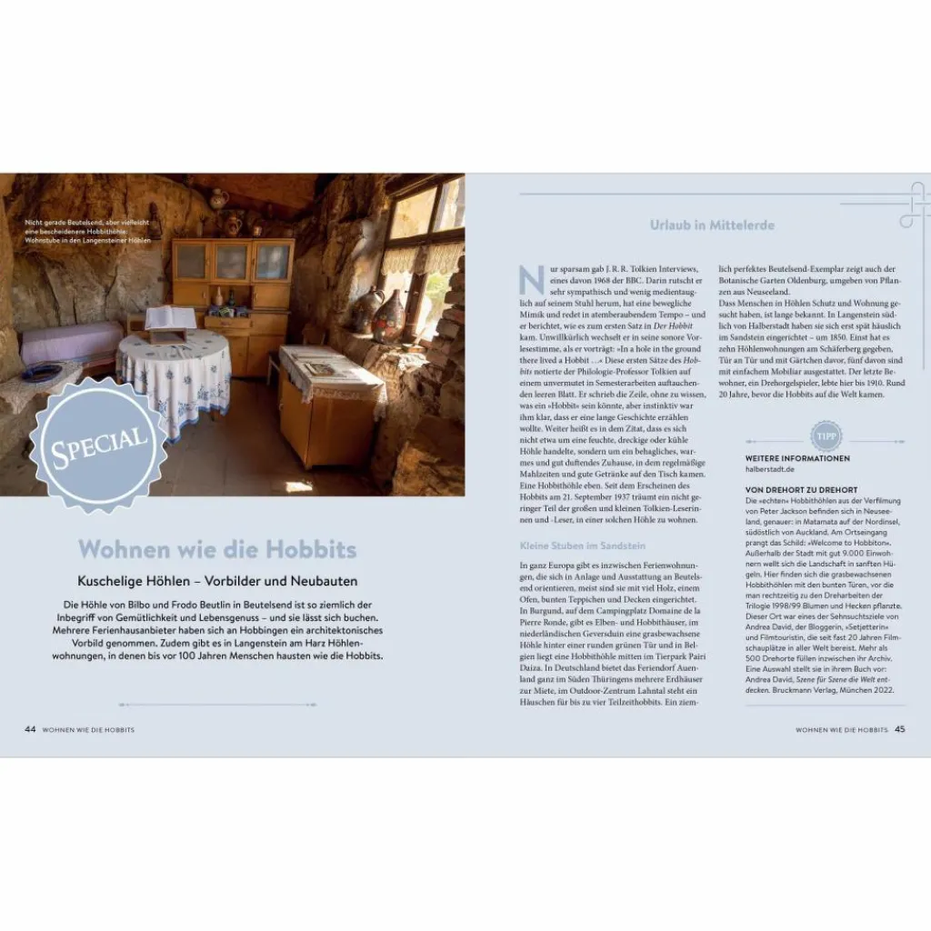 Reiseführer Deutschland*DEUTSCHLAND FÜR 'HERR DER RINGE' FANS - Reiseführer