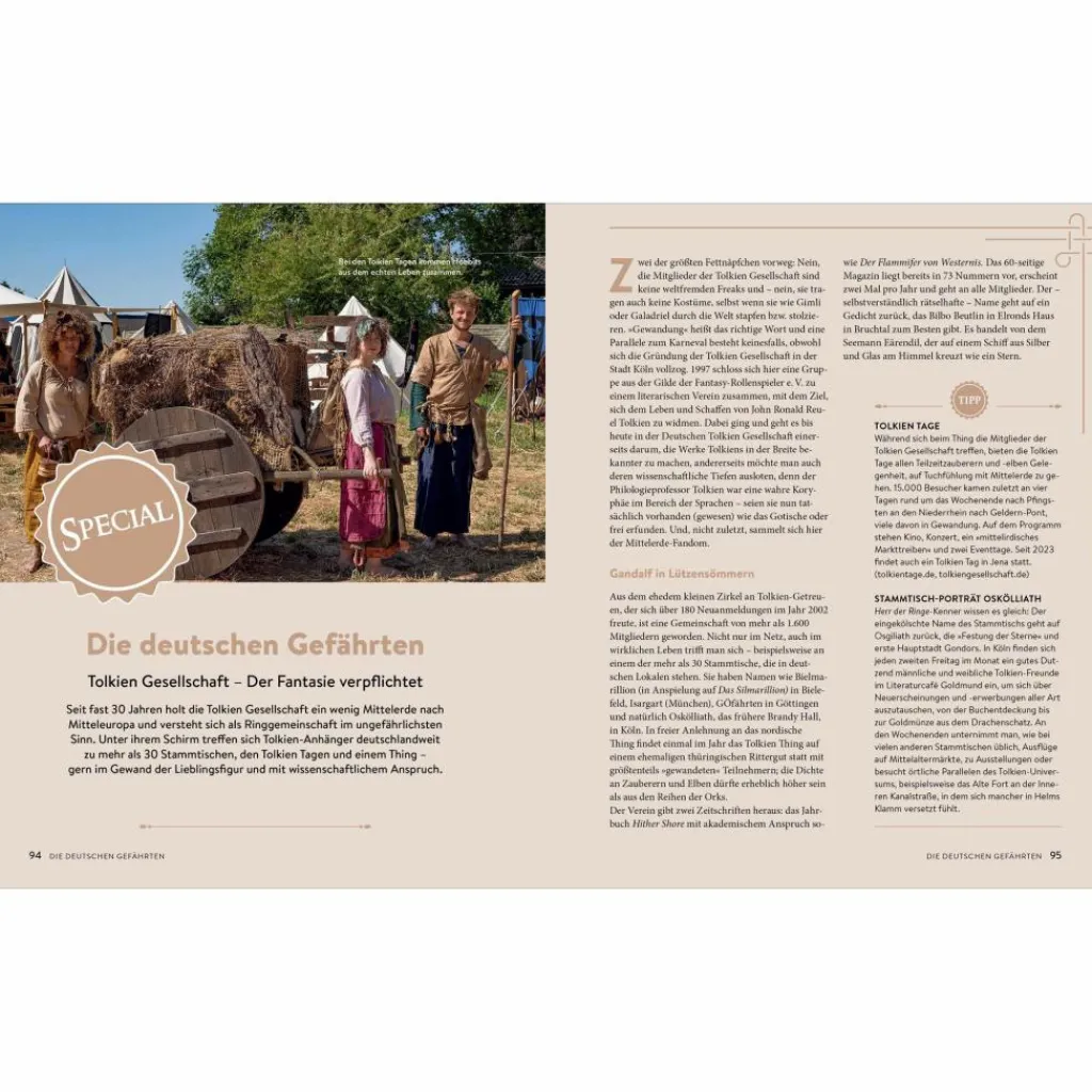 Reiseführer Deutschland*DEUTSCHLAND FÜR 'HERR DER RINGE' FANS - Reiseführer